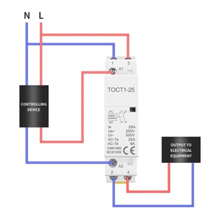 คอนแทคเตอร์เชื่อมต่อ 50/60HZ AC Modular อุปกรณ์เสริมโดยอัตโนมัติ