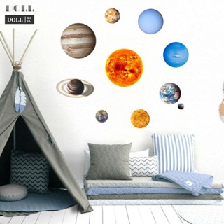 ⭐24H SHIPING ⭐Wall Stickers Mural Home Planet Accessories DIY Glow In The Dark 10 Planet Decal