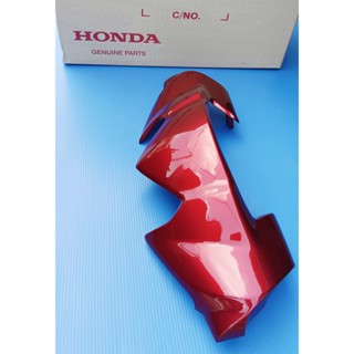 53203-KWW-A00ZFฝาครอบแฮนด์ตัวบนแท้HONDA wave110iปี2010-2018 สีแดง อะไหล่แท้HONDA()1ชิ้น