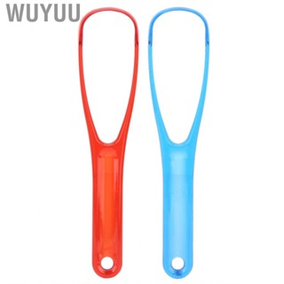 Wuyuu Portable Tongue Scraper Mouth Hygiene Coating Cleaning Brush  To