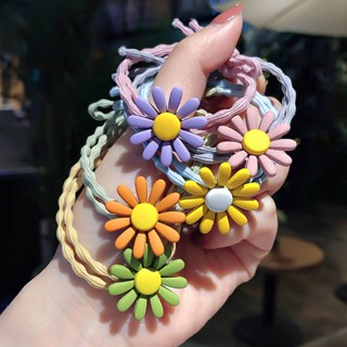 [100 Pcs] Simple High Elastic Sun Flower Head Rope Clearance sale