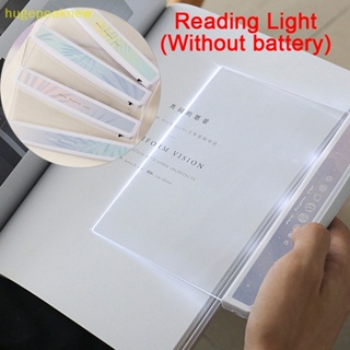 Hugepeaknew โคมไฟอ่านหนังสือ LED แบบพกพา มองเห็นที่มืด