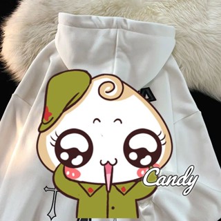 Candy Kids  เสื้อผ้าผู้ญิง แขนยาว เสื้อฮู้ด คลุมหญิง สไตล์เกาหลี แฟชั่น  Stylish fashion ins รุ่นใหม่ A28J16L 36Z230909