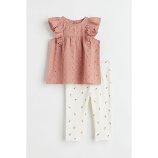 H&amp;M  Girl 2-piece cotton set 1076656_1