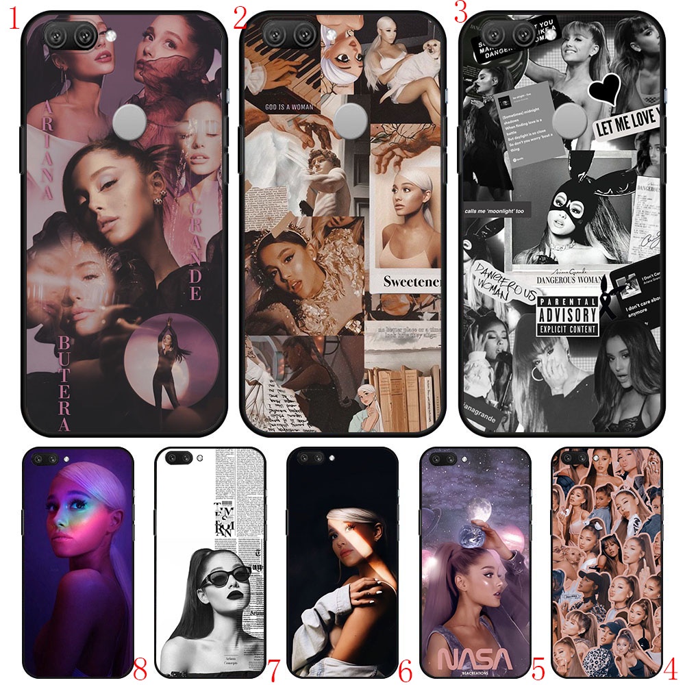 Realme 7 Pro 7 4G 7i 8 8 Pro 8 5G C31 Ariana Grande AG เคสโทรศัพท์สีดําแบบนุ่ม