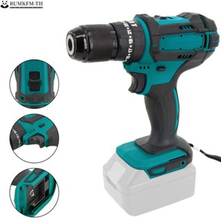 สว่านกระแทกไร้สาย แบบชาร์จไฟ สําหรับแบตเตอรี่ Makita 21V