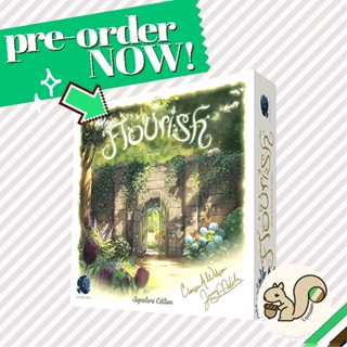 Flourish: Signature Edition บอร์ดเกมแท้ คู่มือภาษาอังกฤษ [Pre-Order]