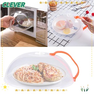 Clever ฝาครอบอาหาร พลาสติก กันกระเด็น สําหรับไมโครเวฟ