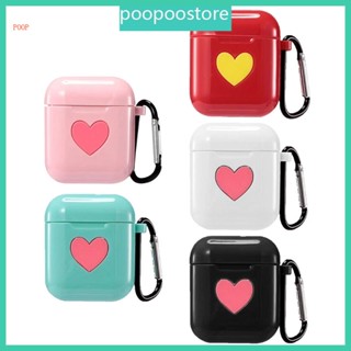 Poop เคสหูฟังไร้สาย TPU แบบนิ่ม สําหรับ Apple