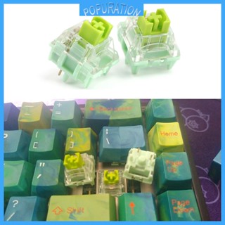 Pop สวิตช์ TTC SMD RGB 2 Pin 60 กรัม สําหรับคีย์บอร์ด Mechanical 2 ชิ้น