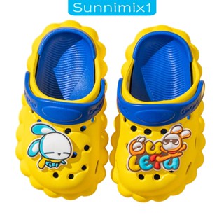 [Sunnimix1] รองเท้าแตะลําลอง เหมาะกับใส่ในบ้าน สวนกลางแจ้ง สําหรับเด็กผู้ชาย และเด็กผู้หญิง