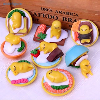 Widefigure ตุ๊กตาฟิกเกอร์ Gudetama Yolk Kawaii น่ารัก ของขวัญ สําหรับตกแต่งโต๊ะ