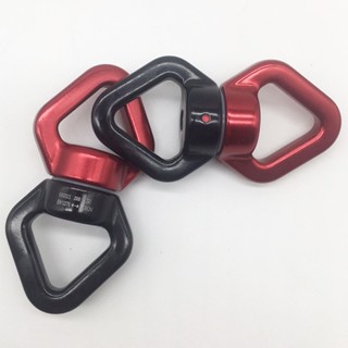 Sportswear Shop  Swing Spinner Rotational Safety Device 360 ​​Degree Hanging Rotator for Hammock Rock Climbing Red Black