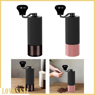 [Lovoski1] เครื่องบดกาแฟสเตนเลส แบบใช้มือ สําหรับบ้าน บาร์ กลางแจ้ง