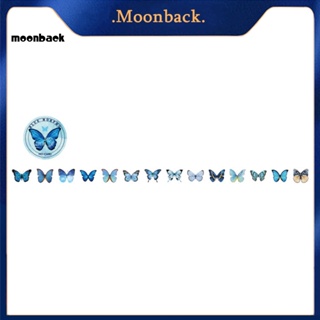 &lt;moonback&gt; สติกเกอร์ ลายสัตว์ สําหรับติดตกแต่งสมุดโน้ต ตู้เย็น DIY