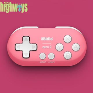 8bitdo ZERO 2 เกมแพดบลูทูธ ขนาดเล็ก น้ําหนักเบา สําหรับ NS Mobile Game Controller [highways.th]