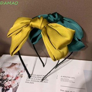 Damao ที่คาดผมโบฮีเมียน สีพื้น ขนาดใหญ่ สําหรับผู้หญิง