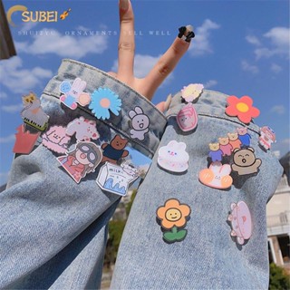 Sukaa น่ารัก เข็มกลัด เสื้อแฟชั่น Pin ผ้า เครื่องประดับ กระเป๋านักเรียน เข็มกลัด