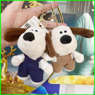 Ganyu พวงกุญแจ จี้ตุ๊กตา Wallace and Gromit สุ่มสี สําหรับห้อยกระเป๋า