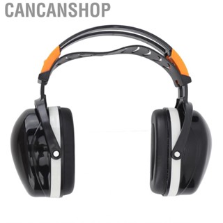 Cancanshop Noise Reduction Earmuffs  Comfortable Headband Hearing Protection Headset Sturdy ABS Housing for Shooting Flying