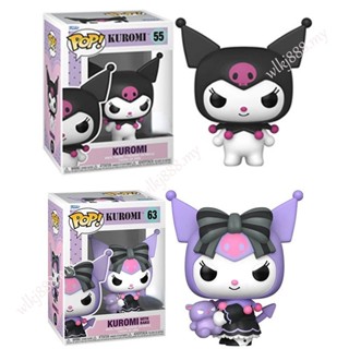 โมเดลฟิกเกอร์ Funko Pop My Melody 63 Kuromi 55 Please Action Figure ของเล่นสําหรับเด็ก