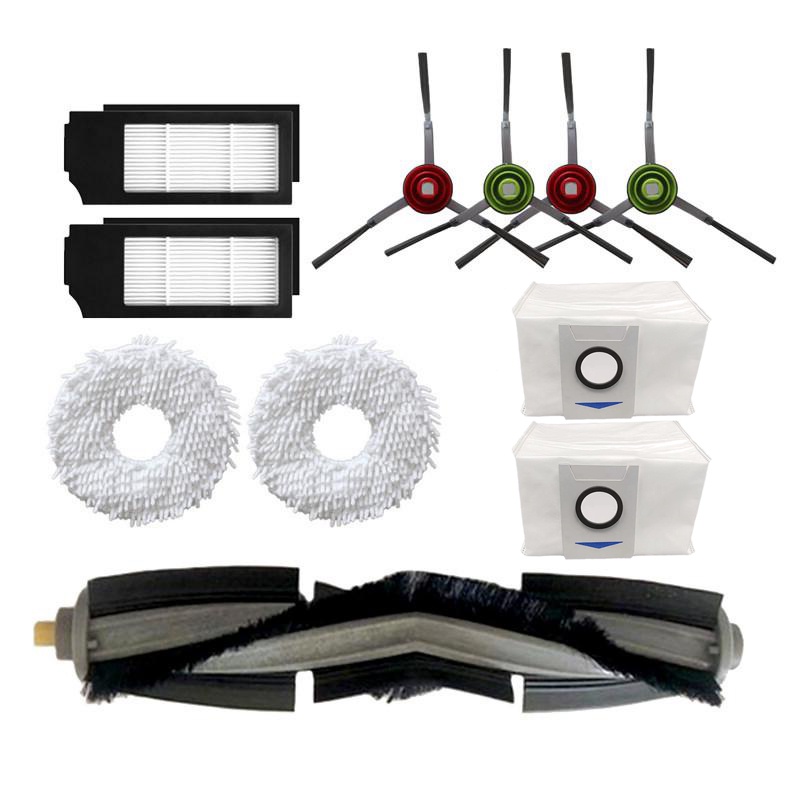 Ecovacs Deebot X1 TURBO /OMNI T10 Sweeping Robot Accessories Dust Bag Filter Main Side Brush Mop Cloth