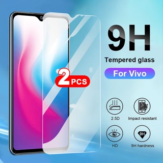 ฟิล์มกระจกนิรภัยกันรอยหน้าจอ HD สําหรับ Vivo Y02s Y16 Y15s Y15a Y01 Y11 Y12i Y19 Y12 Y15 Y17 U10 Y3s Y20 Y20i Y20s(G ) Y12s Y12a Y21 Y21s Y21T Y33s Y33T Y31 Y51