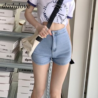 DaDulove💕 New Korean Version of Ins High Waist Niche A- line Pants WOMENS Denim Shorts Large Size Hot Pants