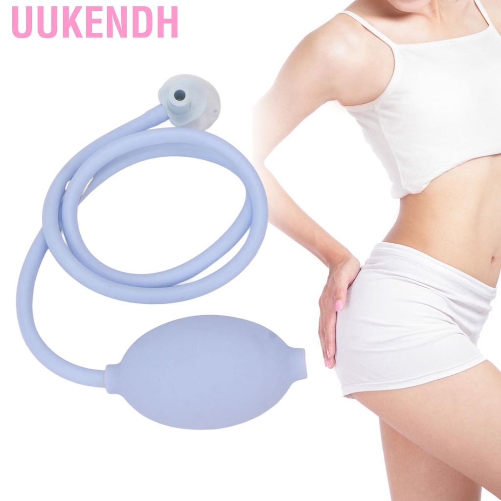Uukendh Professional Silicone Enema Bulb Men Women Blue รูปที่ 7