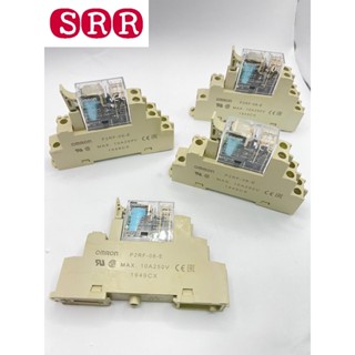 พร้อมส่ง G2R-2-SN Omron Relay 24VDC  พร้อม Socket - P2RF-08-E (รับประกันสินค้า 3 เดือน )