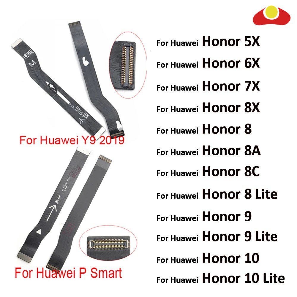 หลัก FPC จอแสดงผล LCD เชื่อมต่อเมนบอร์ด Flex สําหรับ Huawei Honor 8 9 10 Lite 5C 5X 6X 7X 8X MAX 8A 