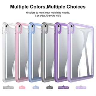 สําหรับ iPad 10.2 2021 2020 Gen9 Gen8 Gen7 Gen6 9.7 2018 2017 10.9 2022 iPad10 iPad9 Air Mini 4 5 6 เปลือก Soft TPU PC Case ชุดการ์ตูน Space Cover ป้องกันการล้ม แฟชั่น นิ่ม อะคริลิค ชุดคลุมใส