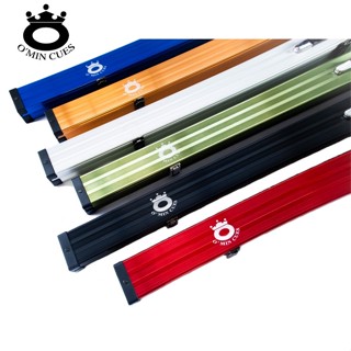 OMin เคสอลูมิเนียม กระเป๋าใส่ไม้คิวสนุกเกอร์ สำหรับไม้ท่อนเดียว Aluminium Hard Case for 1pc Snooker Cue