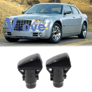 หัวฉีดที่ปัดน้ําฝนกระจกรถยนต์ สําหรับ Chrysler 300 Dodge 2 ชิ้น 5182327อ่า