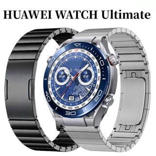 สายนาฬิกาข้อมือสเตนเลส 22 มม. สําหรับ Huawei Watch Ultimate Strap Metal Bracelet For Huawei GT 2 3 Pro 46 มม.