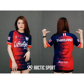 【พร้อมส่ง】เสื้อกีฬาแขนสั้น ลายทีมชาติฟุตบอลไทย เหมาะกับใส่วิ่งจ๊อกกิ้งกลางแจ้ง แฟชั่นสําหรับผู้ชาย และผู้หญิง