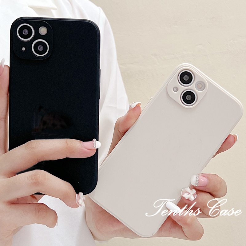 เคสโทรศัพท์มือถือ ซิลิโคน สีพื้น เรียบง่าย สําหรับ OPPO A18 A38 A58 A78 A57 A16K 17K A57 A77 A76 A96 A16 A16s A15 A15S A74 A54 A93 A95 A94 A5 A9 A53 2020 Reno 8T 6 5 7Z 6Z A52 A92 A5s A12 A3s เคสโทรศัพท์