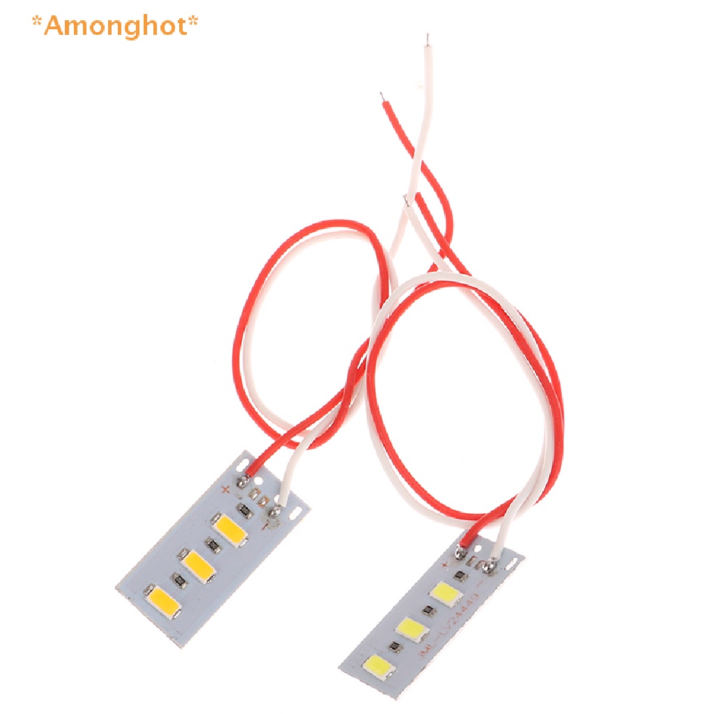 Amonghot> ใหม่ บอร์ดหลอดไฟ 1.5W 5V LED 5730 ความสว่างสูง พร้อมสาย 1 ชิ้น