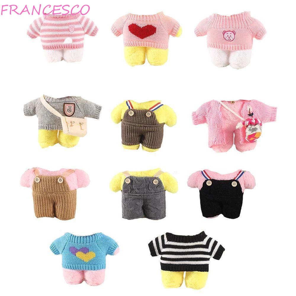 FRANCESCO Detachable LaLafanfan Clothes Animal Dolls Plush Doll Clothes Ducks Doll Clothes 30cm Birt