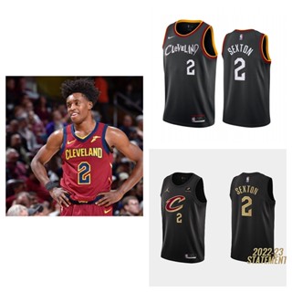 Cleveland Cavaliers #2 Collin Sexton เสื้อบาสเก็ตบอลชายสั้น -เสื้อยืดกีฬา