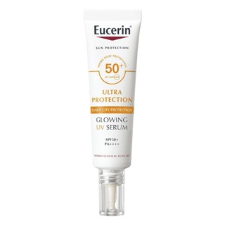 Eucerin ยูเซอริน อัลตร้า โพรเทคชั่น โกลว์อิ้ง ยูวี เซรั่ม SPF50+ PA++++ 30 มล.ครีมกันแดด