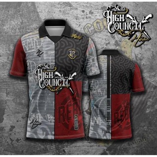 Ani Jersey เสื้อยืดโปโล แขนสั้น พิมพ์ลาย High Council Hc Volume 3 สําหรับผู้ชาย และผู้หญิง