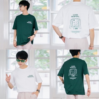 ZAMIO MORNING T-shirt เสื้อยืดแขนสั้นทรงโอเวอร์ไซส์