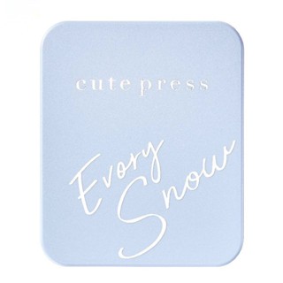 Cute Press คิวท์เพรส อิเวอร์รี่ สโนว์ ไวท์เทนนิ่ง ฟาวเดชั่น พาวเดอร์ SPF30 PA++ 12ก. #N1