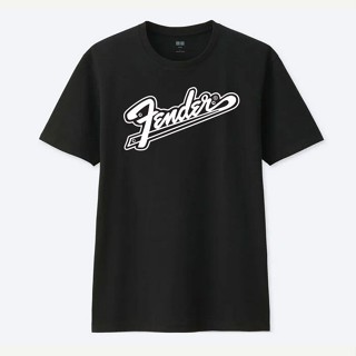 FENDER GUITAR T SHIRT กีตาร์ นักดนตรี เสื้อยืด ใส่สบาย M - 3XL