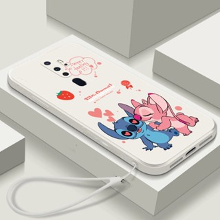 เคสโทรศัพท์มือถือ Tpu กันกระแทก ลายการ์ตูน Stitch น่ารัก สีฟ้า สําหรับ OPPO Reno 7 8 8Z 7z 8T Reno 8 Pro 7 5 6 Lite