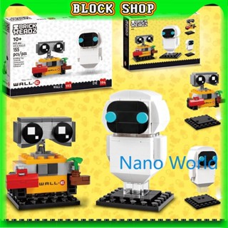 ⚡ส่งภายใน48ชม⚡Eve &amp; WALL-E LEGO BrickHeadz 40619 (EVE-194+PCS / WALL-E-193+PCS) บล็อคตัวต่อ ของเล่นสําหรับเด็ก ของขวัญ