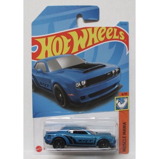 2023 HOT WHEELS * H CASE * 2018 Doudge CHALLENGER SRT DEMON MUSCLE MANIA 6/10