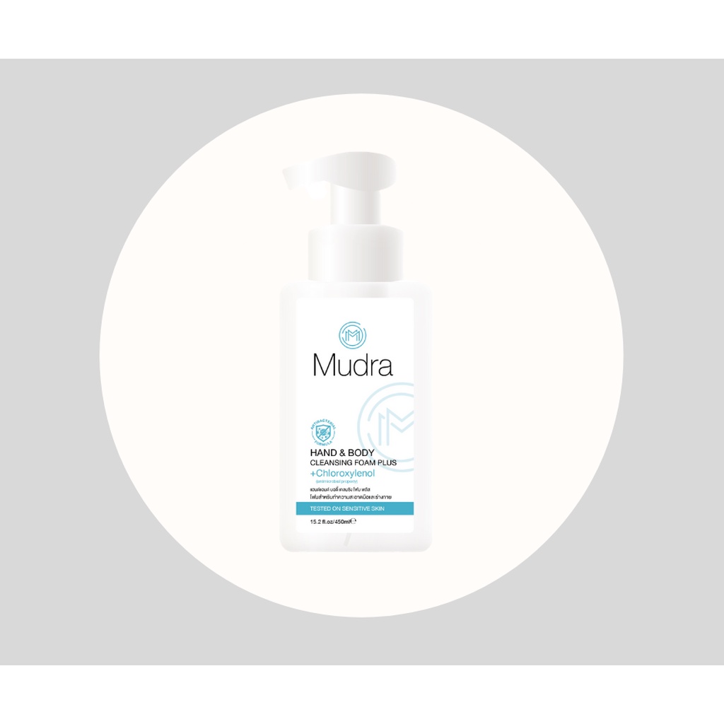 Mudra Hand & Body Cleansing Foam Plus (CHLOROXYLENOL 0.2%)