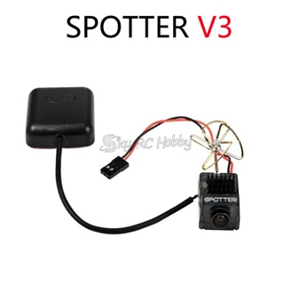 Spotter V3 Micro FPV AIO กล้อง 5.8G พร้อมไมโครโฟนในตัว OSD +GPS FOV170° เครื่องส่งสัญญาณวิดีโอ 700TVL 20mw~200mw สามารถปรับได้